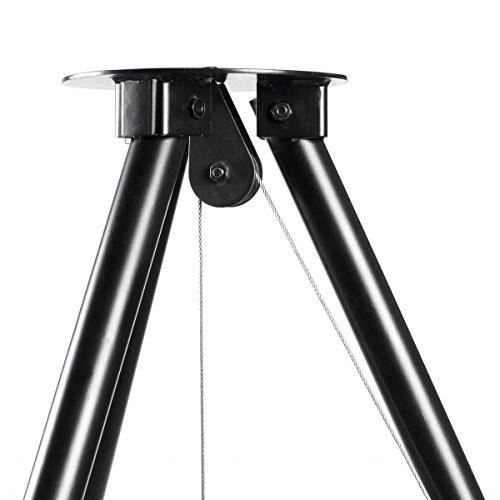 Treppiedi girevole Grill Grill Telaio Tripod Stand senza griglia. 170 cm
