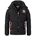 Produktbild Geographical Norway Herren Winterjacke Verveine Black -L - mit UD Beanie
