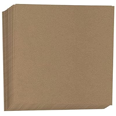 Brown craft cardstock