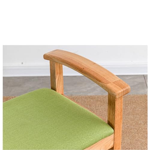 Banco para zapatos minimalista de patas rectas y diseño rectangular simple 6