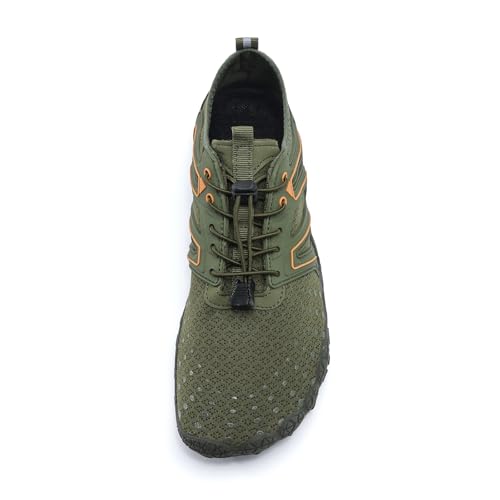Image of Hiking Barefoot Shoes for Women Men Breathable & Non-Slip Athletic Barefoot Wide Toe Water Shoes Lightweight Perfect for Walking,Running,and Swimming