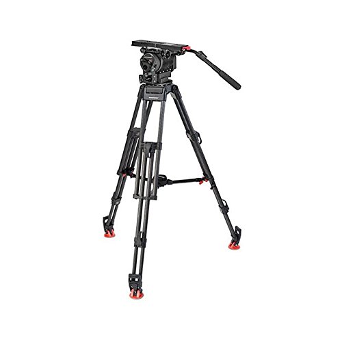 Oconnor Ultimate 2560 Fluid Head 60L Mitchell Top Plate Tripod with Mid-Level Spreader