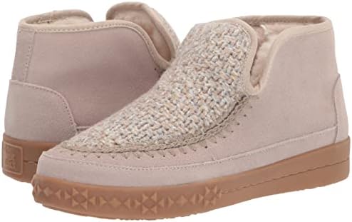 MUK LUKS Women's Street Queens Shoe Ankle Boot, Stone, 7 | Image 6