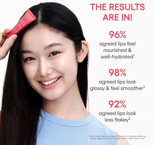 LANEIGE Lip Glowy Balm: Sheer Tinted Lip Treatment Balm Tube with Shea & Murumuru Butters for Hydrating, Moisturizing, Glossy, Non-Sticky Shine, Berry | Korean Skin Care, Berry - 5