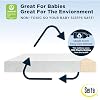 Serta Perfect Slumber Dual Sided Crib and Toddler Mattress - Waterproof - Hypoallergenic - Premium Sustainably Sourced Fiber Core -GREENGUARD Gold Certified (Non-Toxic) - Made in USA