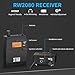 XTUGA RW2080 Wireless in Ear Monitor System Mono with 10 Bodypacks, 2 Channel Design IEM UHF System Stage Monitors Earphones with 40 Frequencies, 300Ft Range, for Band and Studio,572MHz-599Mhz
