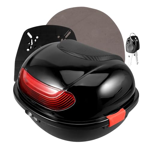 Coffre arrière de moto à serrure sécurisée et grande capacité MAGICLULU