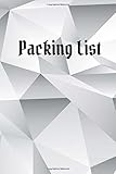 Packing List: Packing List To do List Checklist Trip Planner Vacation Planning Adviser Itinerary Travel Diary Planner Organizer Budget Expenses Notes size 6*9 inches 98 Pages.(Geographic BG)
