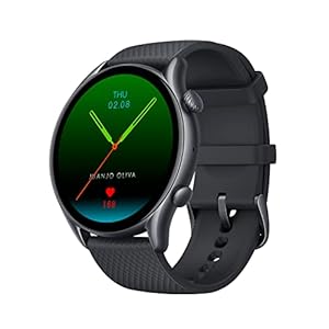 Amazfit GTR 3Pro Smartwatch 1,45 ZollAMOLED-Display GPS Fitness Uhr mit Überwachung von Herzfrequenz, Schlaf, Stress, SpO2, Sport Watch mit über 150 Sportmodi, Bluetooth-Anrufen, Musiksteuerung, Alexa