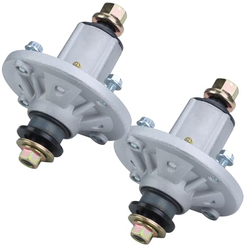 BOSFLAG 2 Pack AM143469 Spindle Assembly Replaces John Deere AM143469 Spindle Assembly John Deere AM136733 Spindle Assembly AM134292 for John Deere Z225 Spindle John Deere X300 Spindle