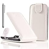  VCOMP – Funda con tapa plegable de piel sintética para Samsung Galaxy Nexus i9250/I9250 M/Google Nexus 3