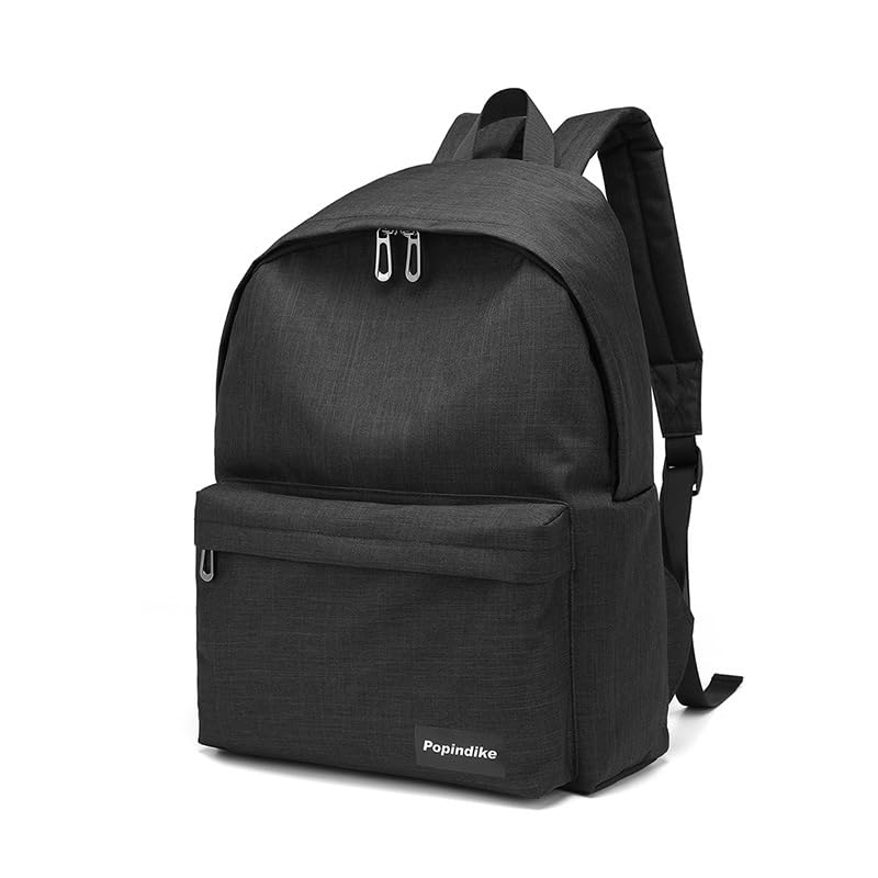 Mochila Masculina Feminina Barata Preta Básica Escolar para faculdade trabalho (PRETO N7)
