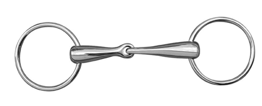 HKM 9868.0215 Loose-Ring Snaffle Solid Stainless Steel 20 mm, Die Farbe ist nicht relevant