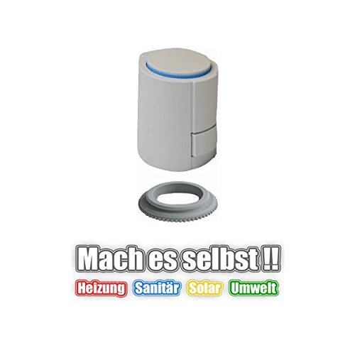 Actuator 230V Alpha KaMo KTS 4/ with Adaptor for Buderus KaMo VA50/ rich/ Seppelfricke/ Sauter, etc. by Möhlenhoff