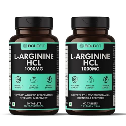 57% OFF on Boldfit L-Arginine Supplement 1000mg with Nitric Oxide Arginine Supplement for Men & Women for Muscle Growth, Stamina, Recovery, Immune Booster & Energy 57% OFF on Boldfit L-Arginine Supplement 1000mg with Nitric Oxide Arginine Supplement for Men & Women for Muscle Growth, Stamina, Recovery, Immune Booster & Energy