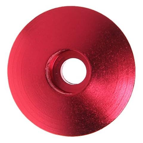 BENGKUI Headset Cap,New Bicycle Headset Cap 28.6mm Dustproof Top MTB Bike Stem Cover Aluminum Alloy Red Cover