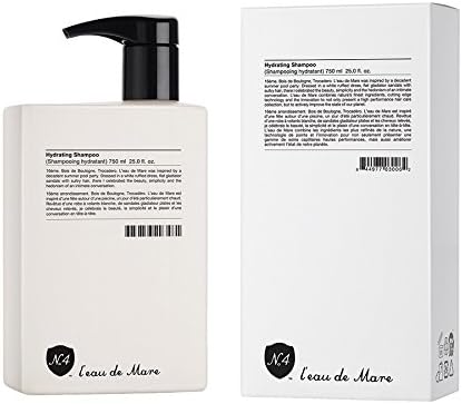 Number 4 Hydrating Shampoo, Shampoo for Women and Men. Sulfate, Gluten, & Paraben Free. Moisturizing & Color Protecting, 25 oz