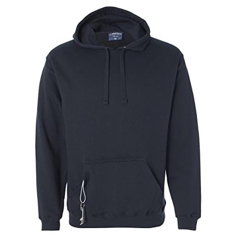 J. America Men's Tailgate Hoodie Sweatshirt, Navy, X-Large Cover