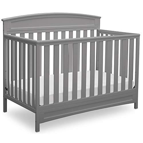 Image of Delta Children Sutton 4-in-1 Convertible Baby Crib, Grey