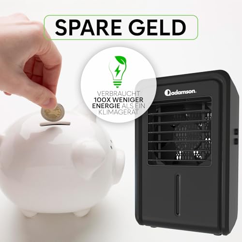Adamson B10 kühlende Matratzenauflage – Twin 190x100 cm – 100% Baumwolle – Kühlmatte Bett für ruhigen, erholsamen Schlaf – Ideal für heiße Schläfer – Energiesparendes Design