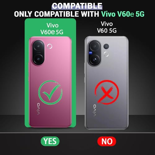 Image of Shockproof Case for Vivo V60e 5G | Full Camera Protection | TPU Flexible Back Cover for Vivo V60e 5G (Steel Blue)