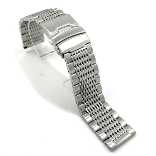 Bracelet montre 20mm acier inoxydable élégant et durable Hemobllo pour homme