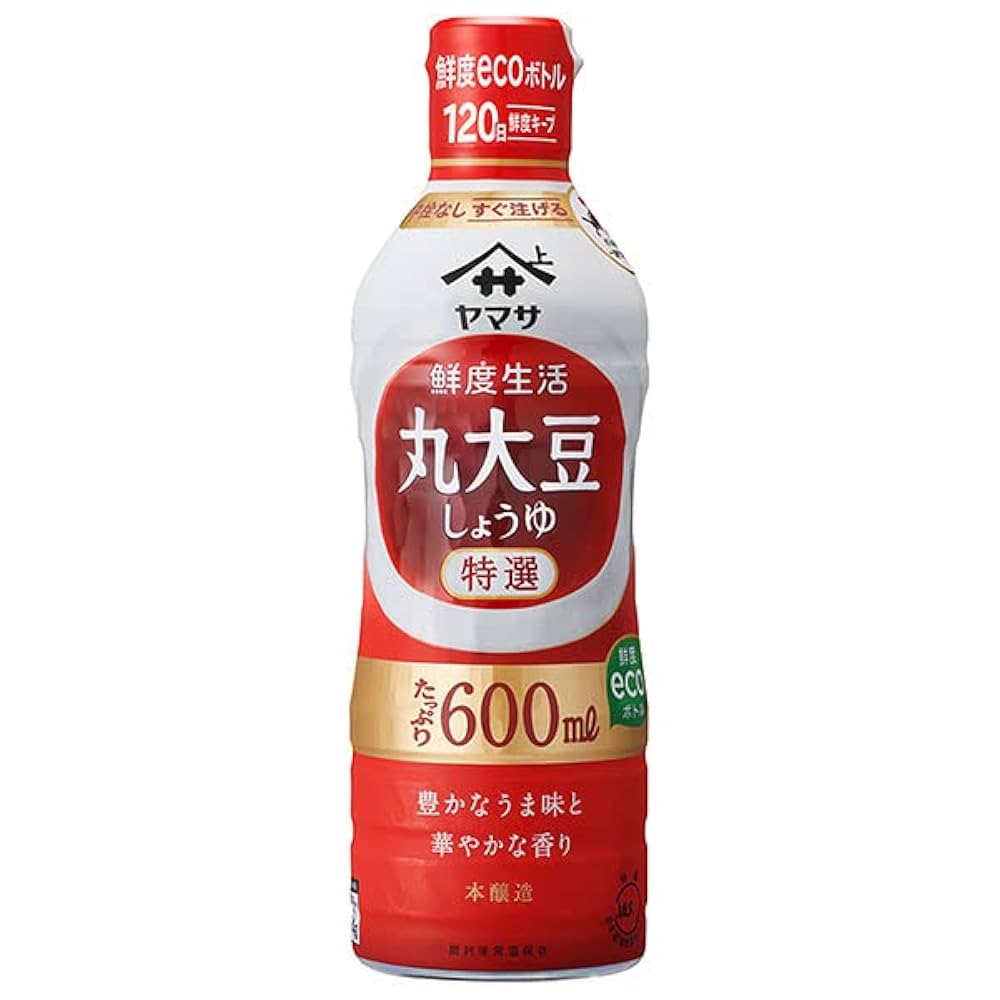 Amazon.co.jp: Freshness Seikatsu Maru Soy Sauce, 20.3 fl oz