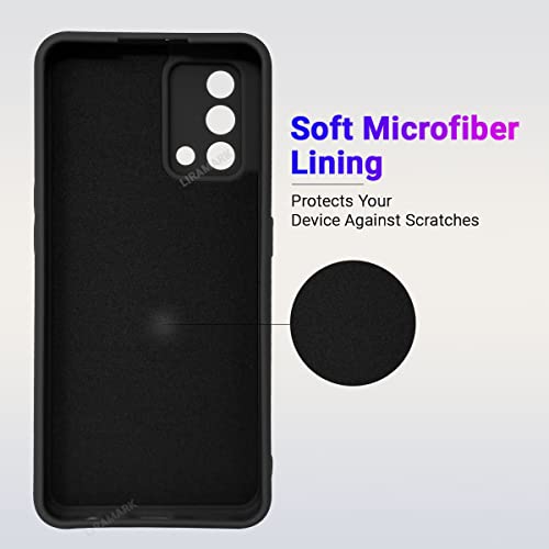 LIRAMARK Silicone Case for Oppo A74 4G, F19, F19s Silicone Black - Image 4
