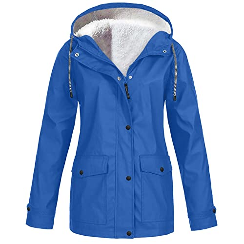 Veste de pluie femme imperméable en polaire pour ne plus craindre le froid et l'eau
