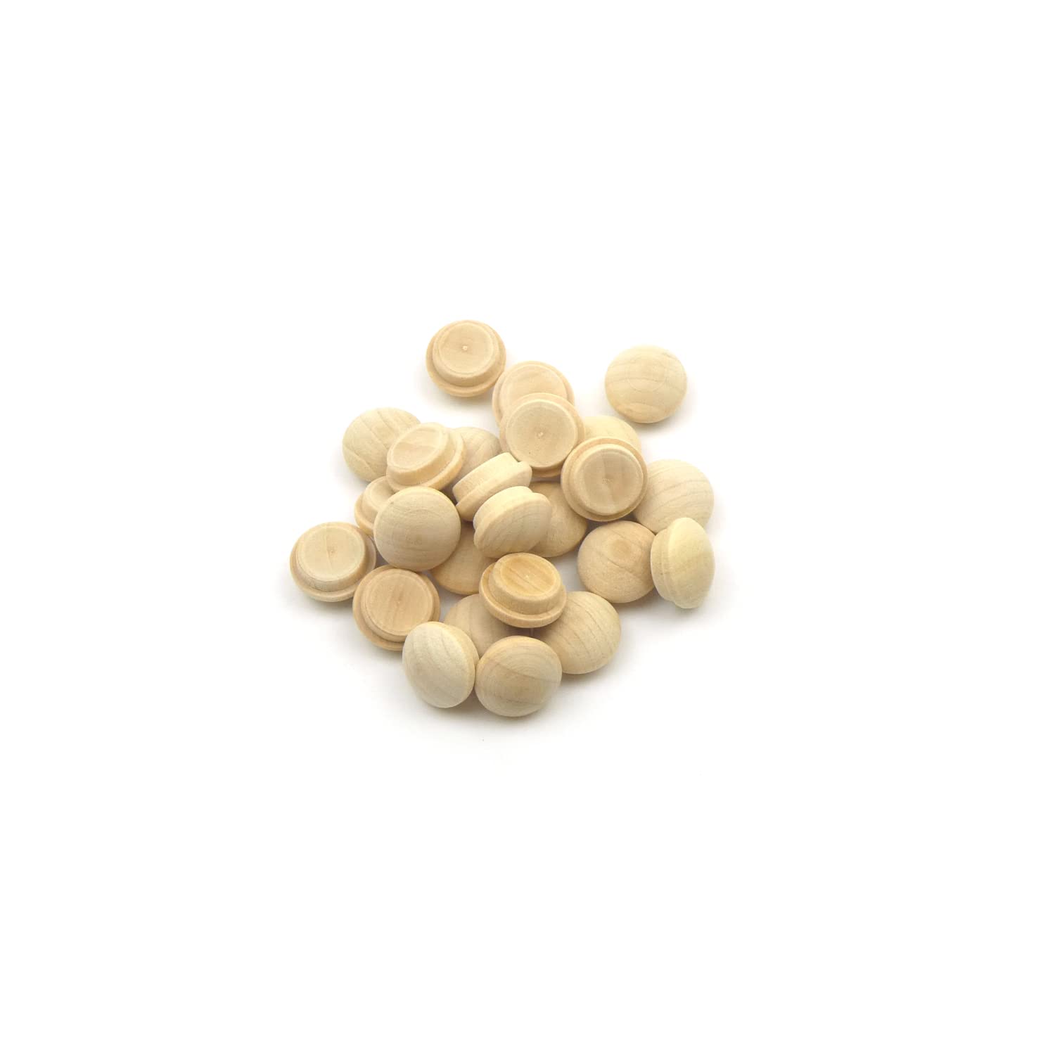 1/2" - 12.7mm Birch Mushroom Plug - Pack of 25