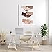 Stupell Industries Shaking Hands Inclusivity Motivation Diverse Cultures, Designed by Kyra Brown Canvas Wall Art, Beige