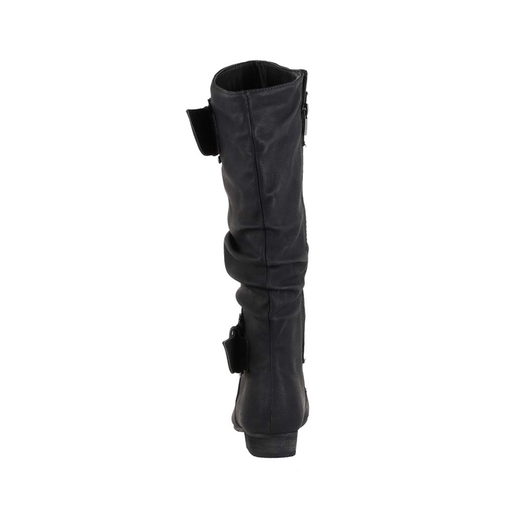 Elara Botas Mujer Boots Botines Deslizamiento Chunkyrayan