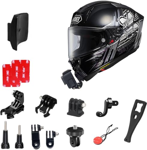 Kit de montaje para cámara Shoei X15 y X-SPR PRO de 11 piezas para moto