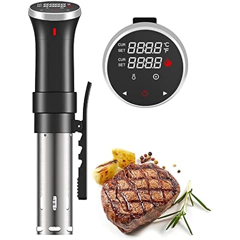 Fityou Sous Vide Stick, Wasserdicht Sous Vide Garer, 1100W Präziser Temperatureinstellung und digitaler Timer, Ultra leise Cover