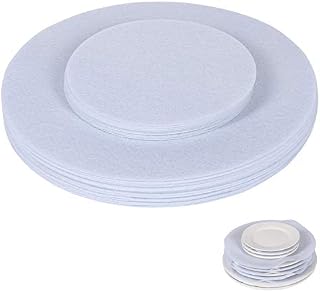 Felt Plate Dividers, 30 Pieces & 2 Different Size, Plate Separators Pads/ China Storage Dividers Protectors/ Dish Protectors Pads for Protecting and Stacking Your Cookware