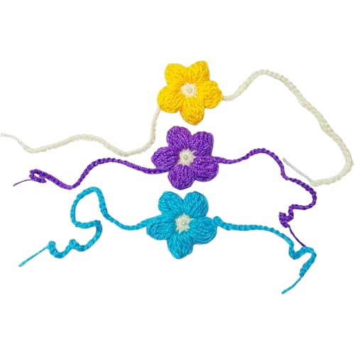 Image of Handmade Crochet Rakhis for Brothers - 100% Pure Cotton /Wool