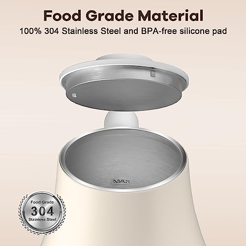 Image of Mecity Electric Gooseneck Kettle with Temperature Control USB Rechargeable Blenders for Smoothies and Juices, Juicer Mixer Grinder Mini Portable Juicer Blender