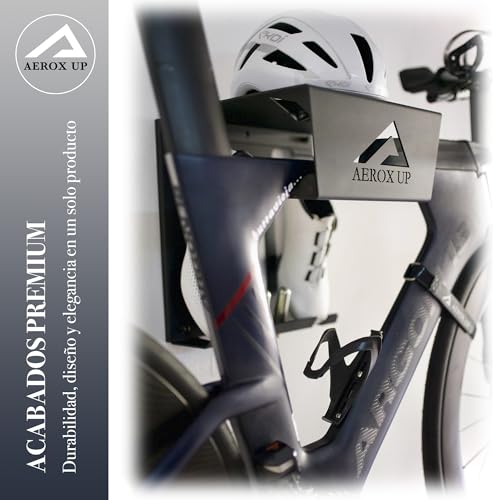 Miniatura 4 de Aerox Up Soporte De Bicicletas Pared - Soporte Pared Bicicleta - Colgador Bicicleta De Pared - Soporte Bici - Bike Stand - Colgar Bicicletas En Pared - Gancho Elevador Bicicleta - Cuelga Bicicletas