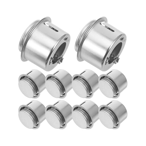 Conjunto De 10 Reglas De Temperatura Magnética Termostato De Acero Inoxidable Adecuado Para Arrocera Eléctrica
