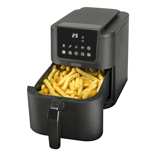 Bourgini Slimfit Airfryer XL – Heißluftfritteuse – 5 Liter – 1500 W – mit keramischer Antihaftbeschichtung – Bild 4