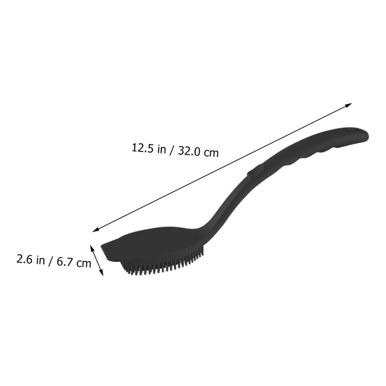 minkissy 3pcs Spazzola di Pulizia Pan Spazzola In Silicone Utensili Resto Stoviglie Pulizia Piatto Scrubber Manico Lungo Spazzola Pentola Spazzola A Sfera Spazzola Grasso Padella Lavello Piatti Da