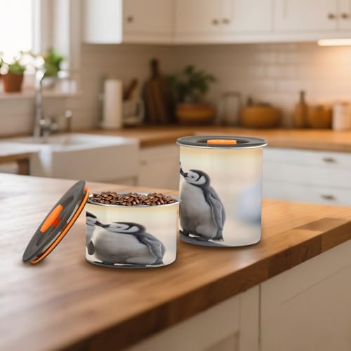 Envase de café hermético de acero inoxidable 17oz ATTX miniatura 6