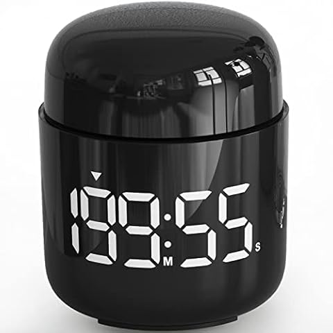 MeesMeek Digitaler Küchentimer mit großer LED-Anzeige Countdown-Timer Cover