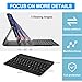 Keyboard Case for Samsung Galaxy Tab S10 FE/S9 FE 10.9-inch, Galaxy Tab S9 11-inch Case with Keypad, Smart Cover for Galaxy Tab S9 fe Keyboard, S Pen Holder&Charging Folio for S10FE 2025/S9FE, Black