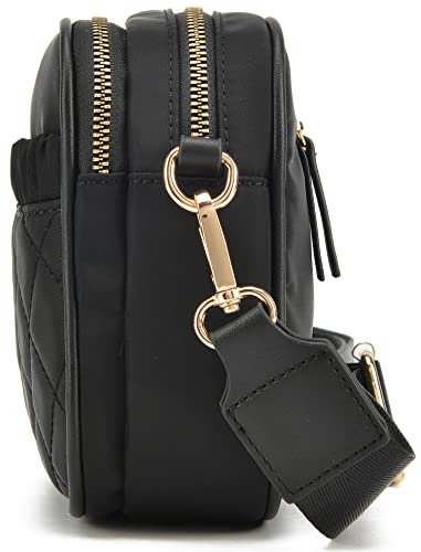 Lola Mae Crossbody Bags For Women Quilted Nylon Travel Shoulder Purse #TOP2