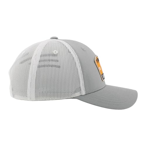 Casquette snapback NCAA grise et blanche ZHATS Big Rig patch - 7