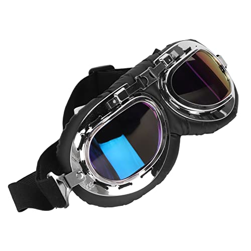 Image of Dog Goggles for Medium Large Dogs, Protective Eyewear with Adjustable Elastic Strap, Foldable Frame, 5 Color Options, Outdoor Eye Protection for Pets, Anti Fog Windproof Dog Sunglasses