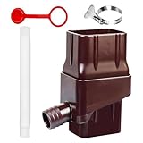 Regenwassersammelsystem, UV-beständiges Fallrohr-Umstellsieb, umweltfreundliches...