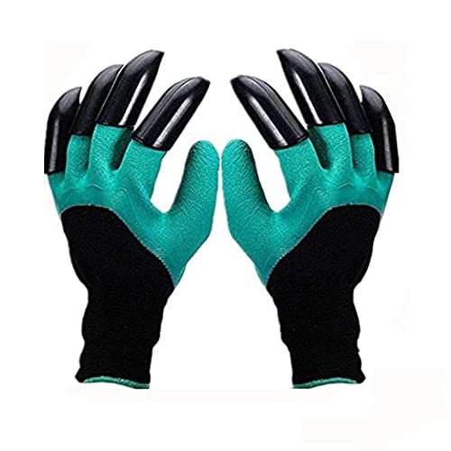 Happy Fox Waterproof Gardening Gloves with Claws for Garden and Yard Digging