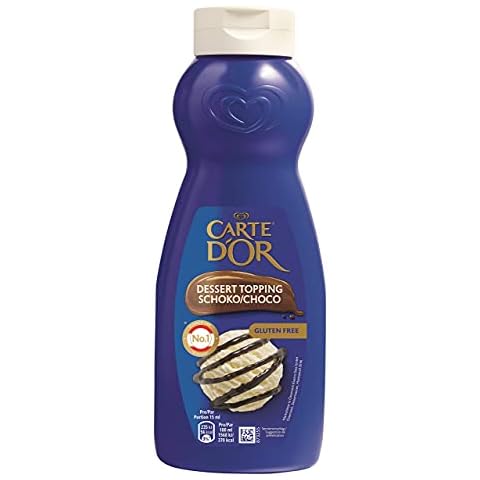 Carte d'Or Dessert Topping Schoko Sauce, zartbitter, 1er Pack (1x 1kg), Verpackung kann variieren Cover